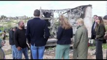 Cisgiordania, una delegazione Ue visita villaggio dopo un attacco