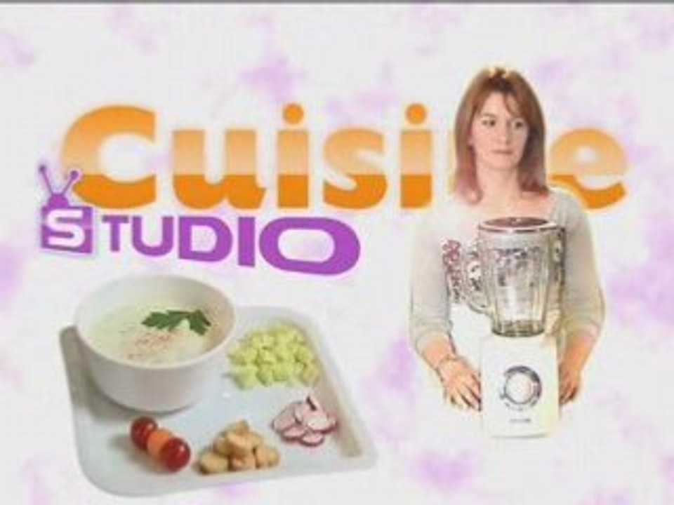 Recette : entrée aux concombres par Cuisine Studio