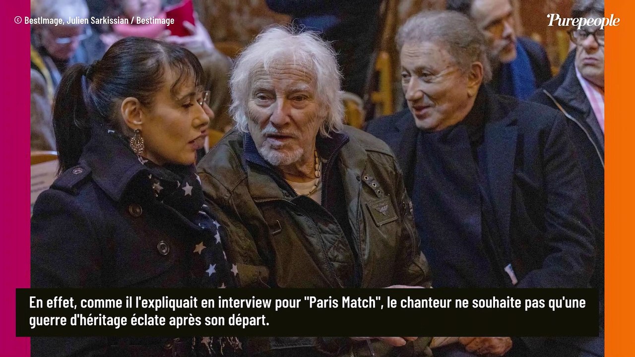 Hugues Aufray : A 96 ans, le chanteur a déjà réparti son héritage entre ses enfants, voici ce qu'il reste pour lui et Murielle, sa femme de 45 ans sa cadette