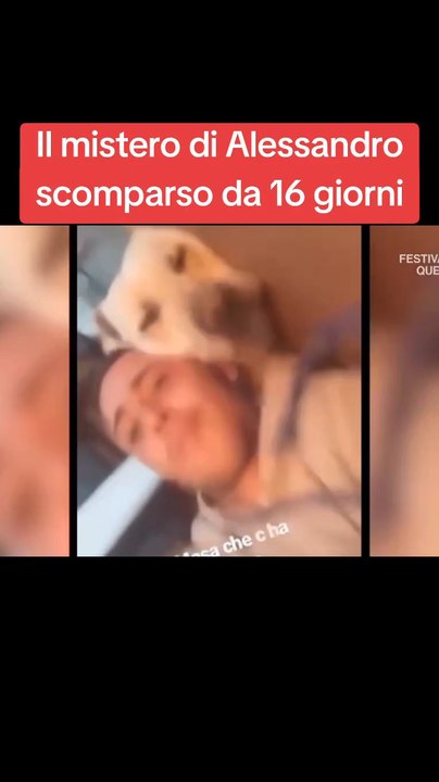 Il mistero di Alessandro scomparso da 16 giorni