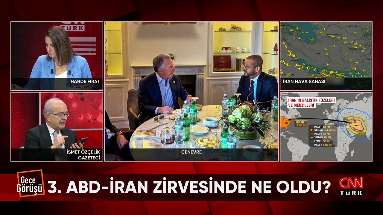 3. ABD-İran zirvesinde ne oldu? Savaşacaklar mı, barışacaklar mı? ABD İran'da hangi bilgilerin peşinde? Gece Görüşü'nde konuşuldu