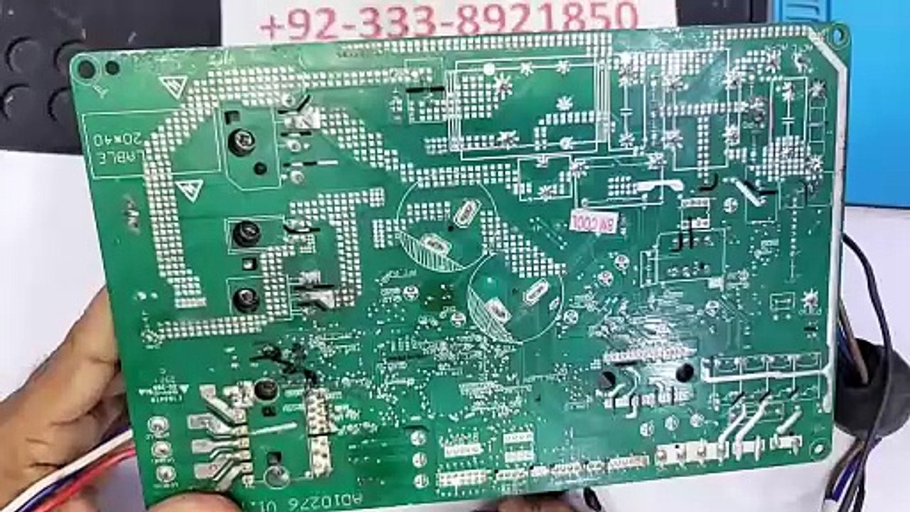 Panasonic Dawlanc PEL Dc inverter ac E0 error outdoor pcb inverter ac pcb repairing center Babar Electronics