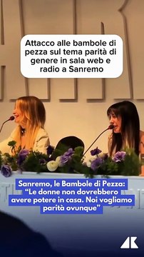 Bambole di Pezza vs Speaker a Sanremo: il botta e risposta che ha fatto esplodere i social