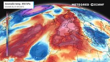 Anticiclone e mitezza fuori stagione: zero termico oltre 3000 m e fino a +6°C sopra media