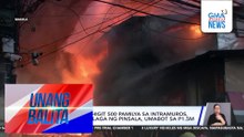Manila LGU – Mahigit 500 pamilya sa Intramuros, nasunugan; halaga ng pinsala, umabot sa P1.5M | Unang Balita