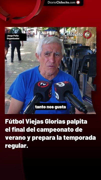 Fútbol Viejas Glorias palpita el final del campeonato de verano y prepara la temporada regular.