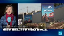 Informe desde Beirut: tensión por posible escalada de conflicto entre Irán y EE. UU.