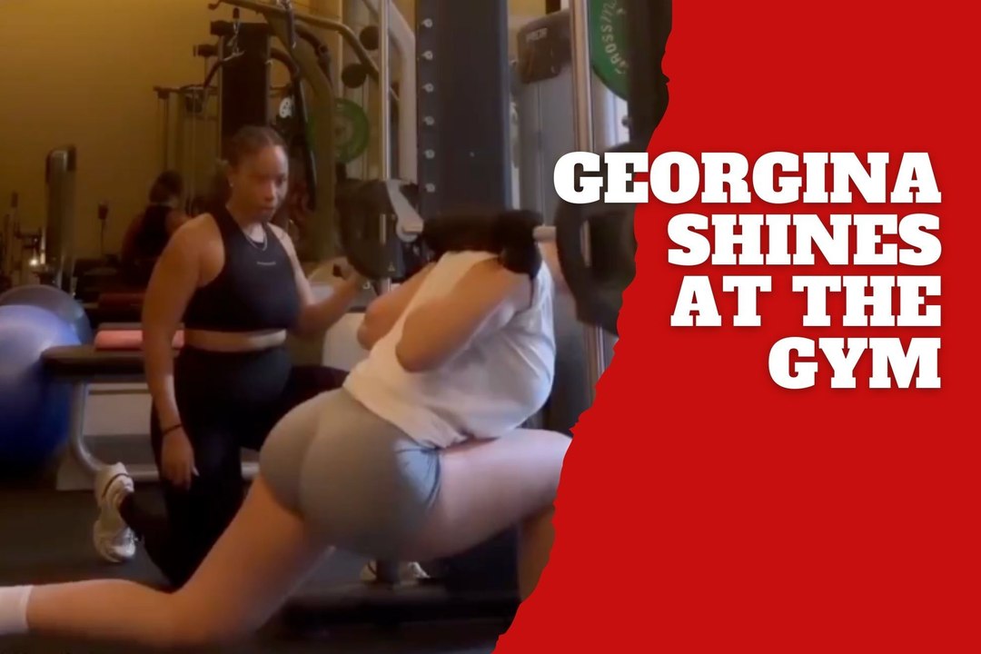 Georgina Rodríguez shows her discipline in intense leg workout with personal trainer