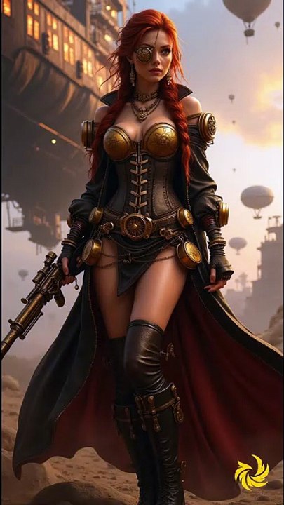 Steampunk Smuggler Queen.