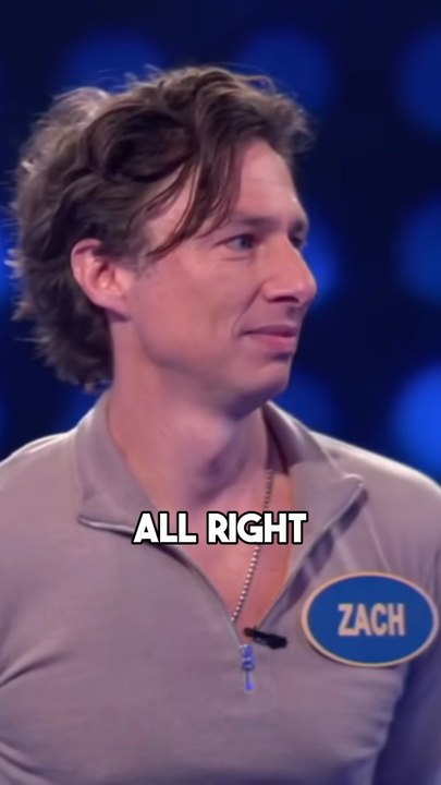 Zach Braff Takes His Shot at Fast Money on Celebrity Family Feud