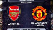 Season 2002/03 - Arsenal vs Manchester United ( 16.04.2003 )