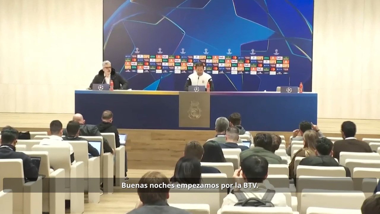 Rueda de prensa del Benfica en español tras el Real Madrid 2 - Benfica 1 sin Mourinho