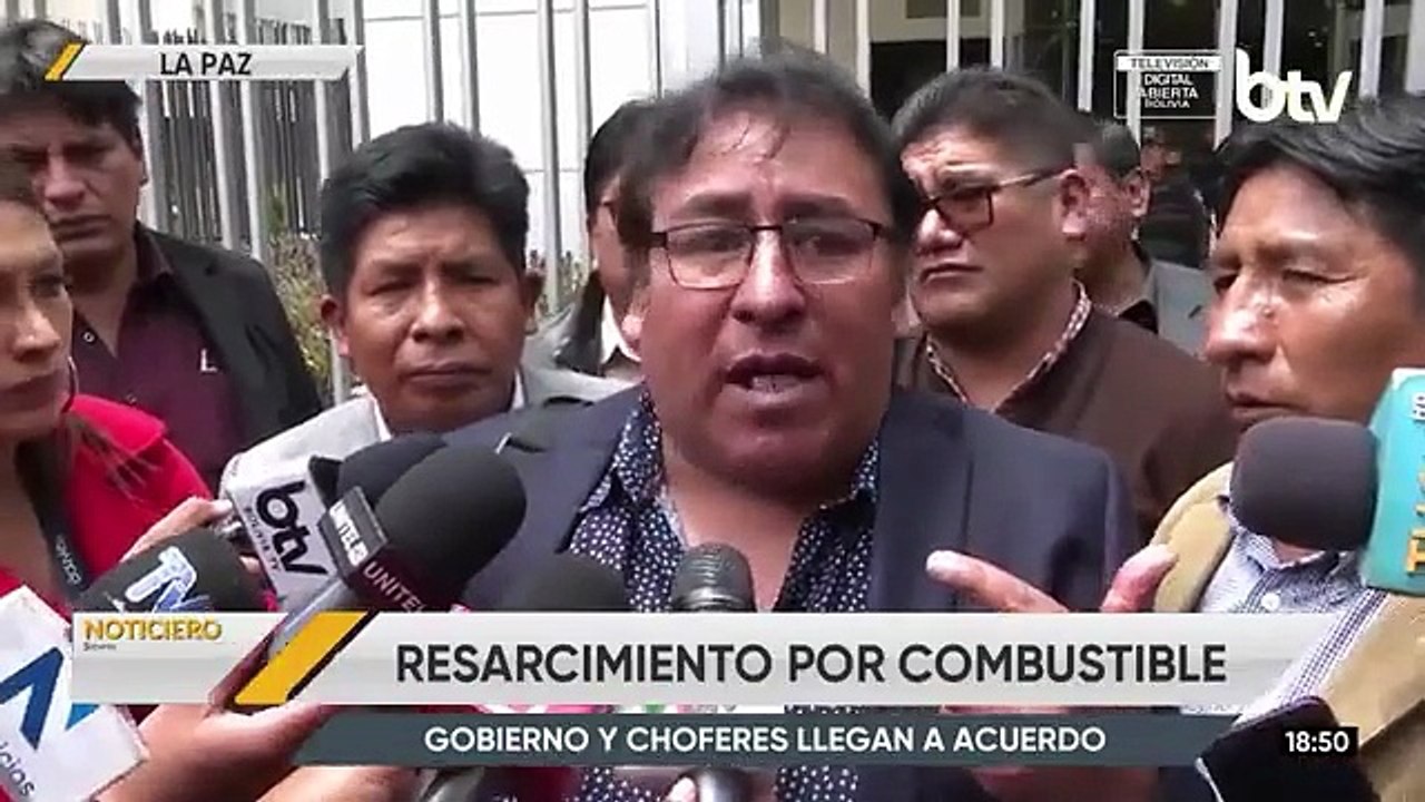 YPFB y choferes de La Paz acuerdan iniciar este lunes el resarcimiento por gasolina ‘desestabilizada’