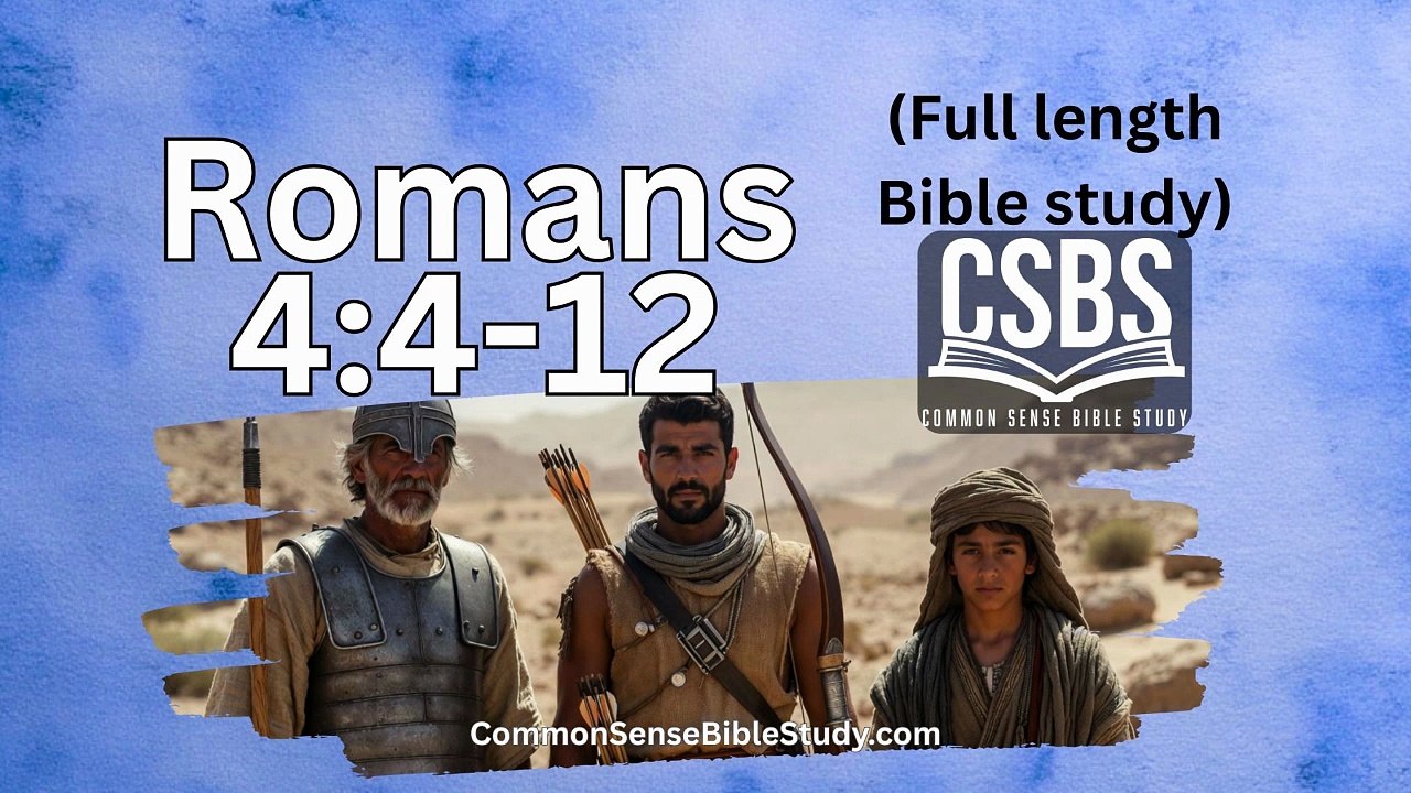 Romans 4:4-12 - Sin and Justification