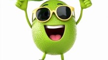 Lemon Disco Dance Party 🕺🍋 | Funny 3D Cartoon Fruit Dance for Kids