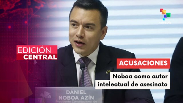 Narcotraficante Pipo señala a Noboa como responsable del asesinato de Villavicencio