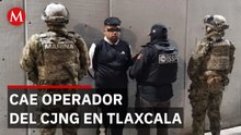 En Tlaxcala, detienen a 'El Hacha' identificado como líder regional del CJNG