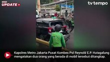 Alasan Calya di Gunung Sahari Lawan Arah dan Tabrak Warga