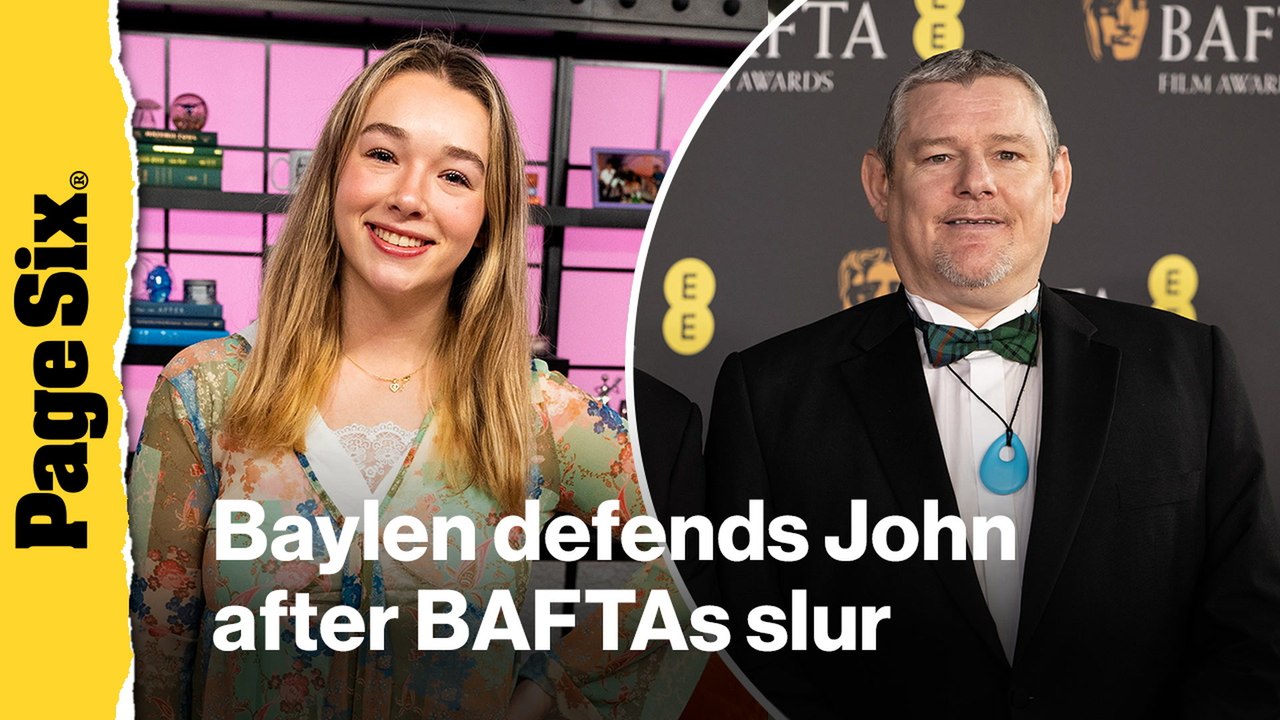 'Baylen Out Loud' star Baylen Dupree speaks out in support of John Davidson after BAFTAs incident