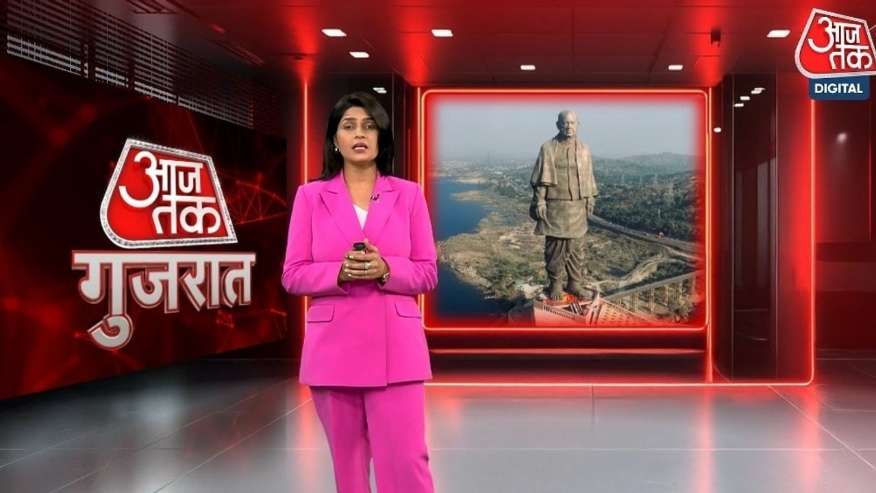 राजकोट में बुलडोजर एक्शन...मलबे में बदली नदी किनारे बसी अवैध बस्ती; देखें गुजरात आजतक