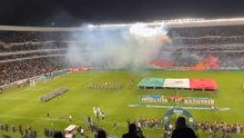 Homenaje al Ejército en el México vs. Islandia