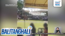 3 estudyante, sugatan matapos mabagsakan ng led wall | Balitanghali