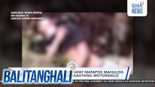 Rider at 2 angkas, patay matapos mahulog sa bangin ang sinasakyang motorsiklo | Balitanghali