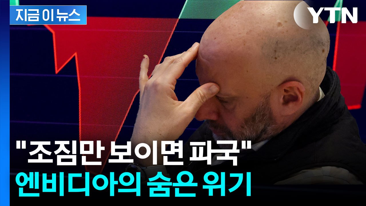 엔비디아 노리는 월가의 그림자 "조짐만 보여도 주가 폭락" [지금이뉴스] / YTN