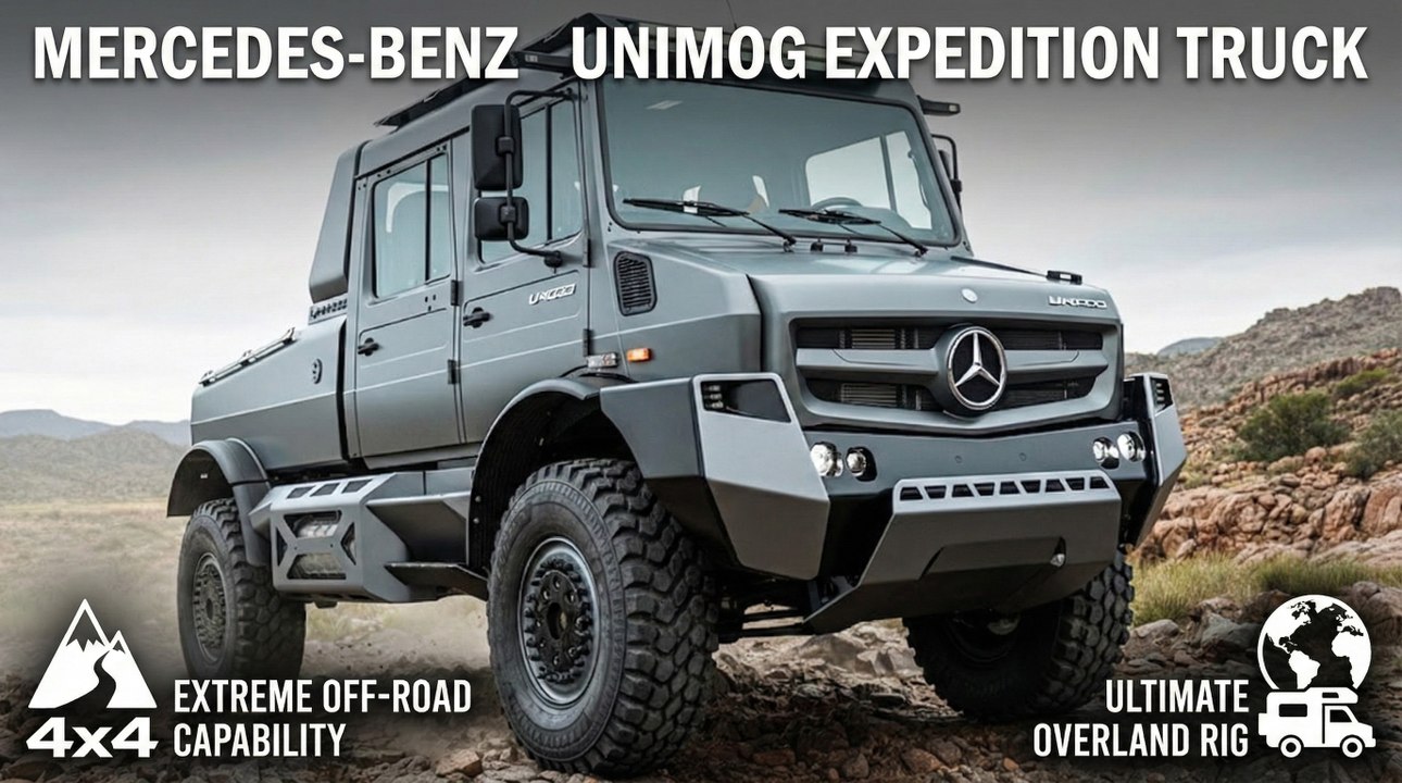Mercedes-Benz Unimog U 4023 als stärkster Luxus-Mog im Check