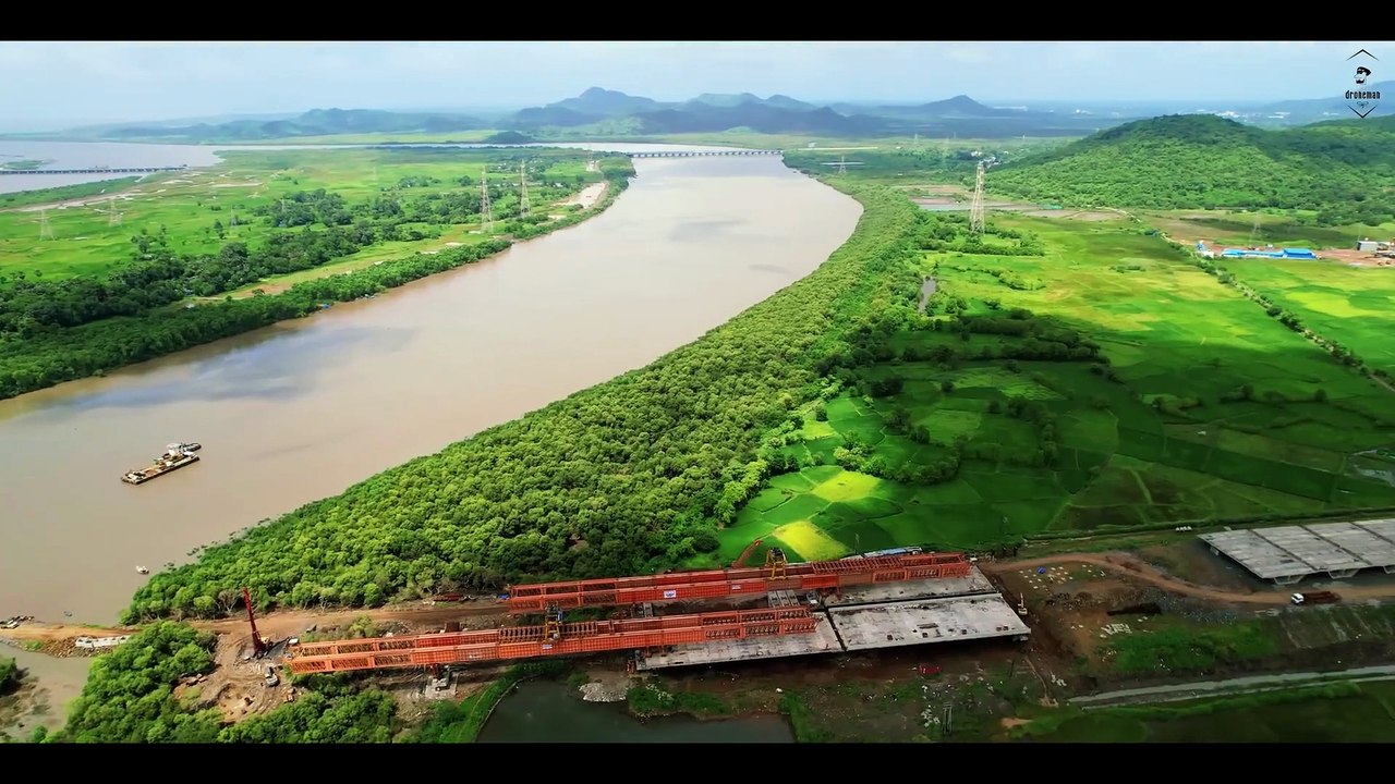 Delhi Mumbai Expressway Vadodara-Virar Progress _ Package 13 Update