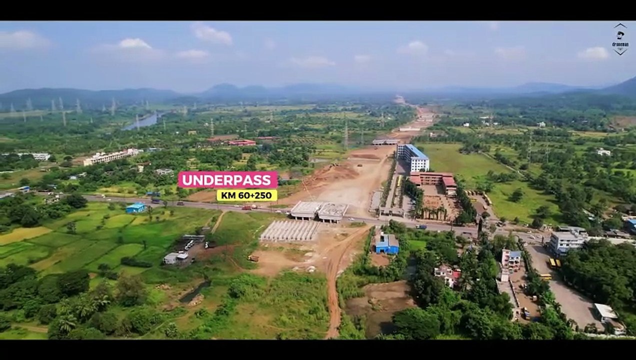 Delhi Mumbai Expressway Vadodara-Virar Progress _ Package 12 Update _ Maharashtra