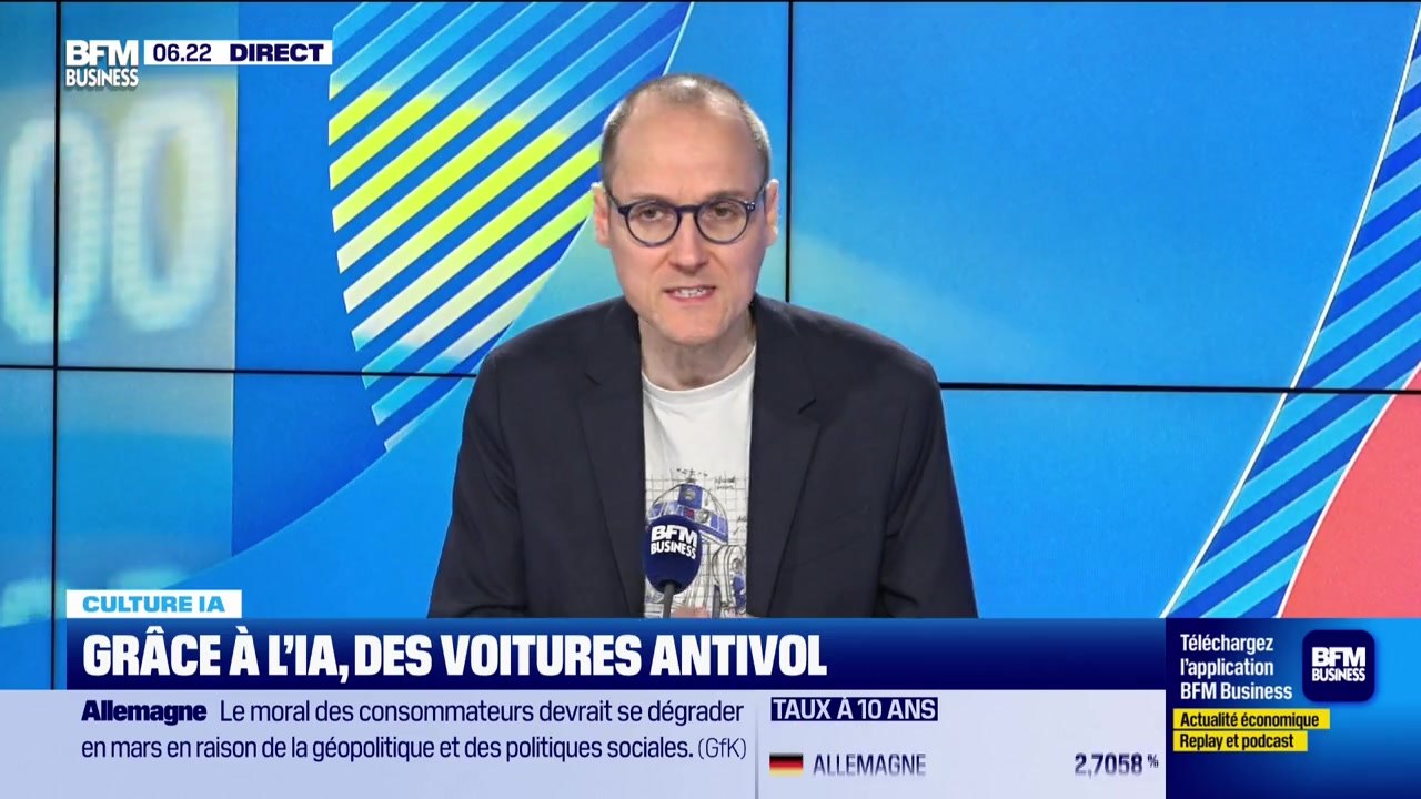 Culture IA : Grâce à l'IA, des voitures antivol, par Anthony Morel - 26/02