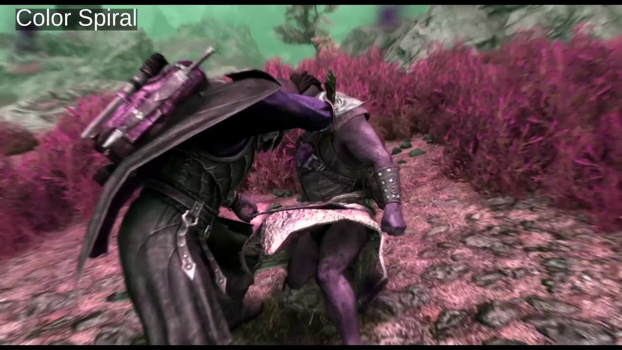 Skyrim: Killing Bandit with 27 Filters