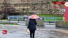 İstanbul'da gece saatlerinden itibaren yağmur etkili