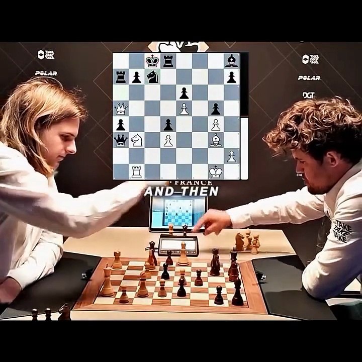 When Magnus Decides to Dominate  #chessnetx #chess #magnuscarlsen #chessedit #gm
