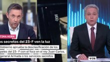 Vicente Vallés destroza la 'exclusiva' de Javier Ruiz (TVE) sobre los audios secretos del 23-F