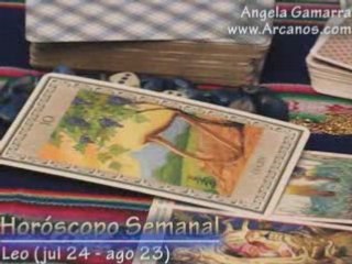 Horoscopo Leo 1 al 7 de junio 2008 - Tarot