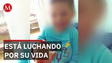 Henry, de 2 años, sufrió quemaduras en tienda 3B de Chalco; denuncian negligencia