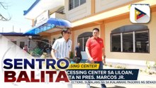 Pag-abot Processing Center sa Liloan, Cebu, binisita ni PBBM; lagay ng mga benepisyaryo, inalam ng Pangulo | ulat ni Kenneth Paciente