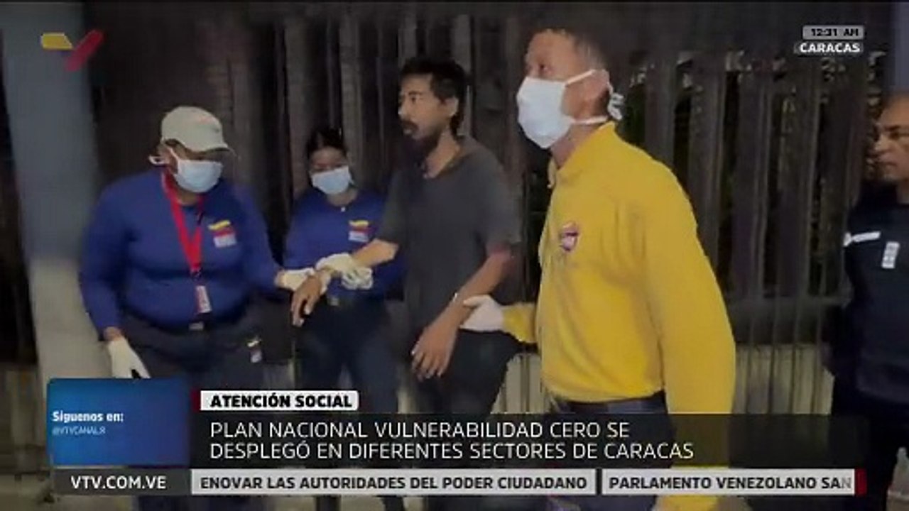 Gobierno despliega Plan Nacional Vulnerabilidad Cero en diversos sectores de Caracas