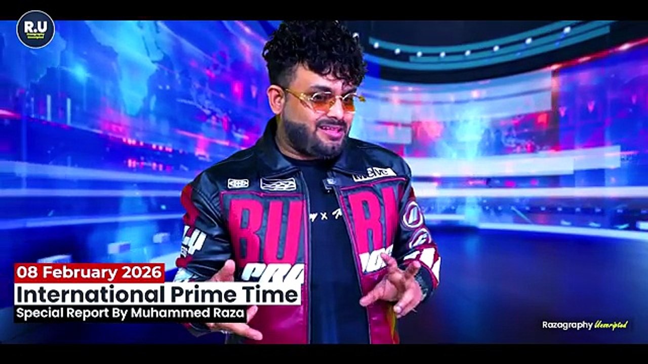 INTERNATIONAL PRIME TIME. Trump's Dancer and Slave. India's Enemy, China  Iran With India