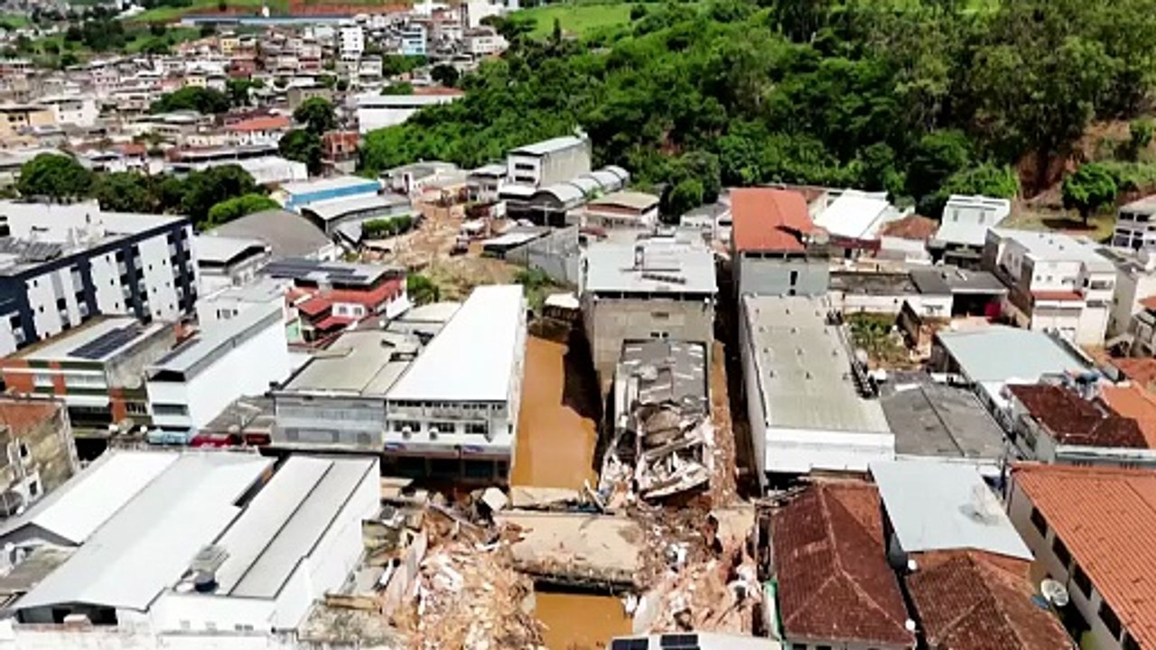 Überschwemmungen töten sechsundvierzig Menschen in brasilianischem Bundesstaat Minas Gerais