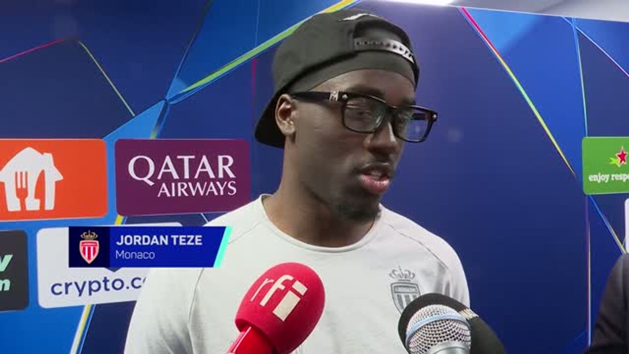 Monaco - Teze après l’élimination : “Je n’ai pas de mots, c’est triste, on était capable de gagner”