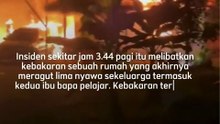 Pelajar MRSM Bentong & ahli keluarganya meninggal dunia
