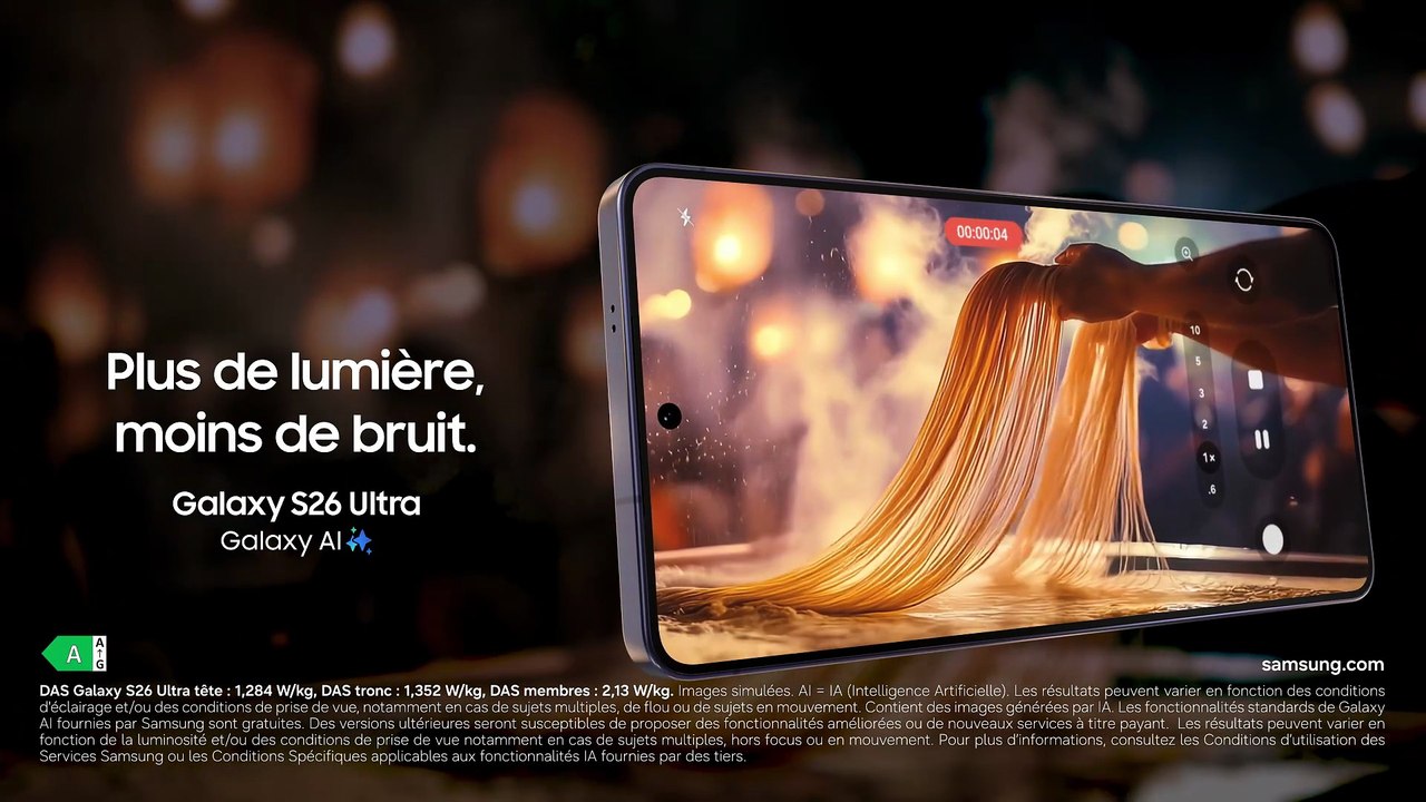 Galaxy S26 Ultra Nightography : la photo de nuit nouvelle génération chez Free Mobile