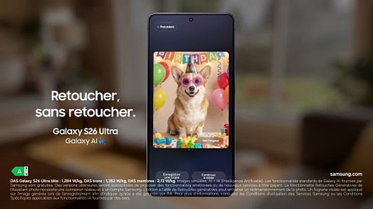 Galaxy S26 Ultra Photo Assist : retouchez vos photos avec Galaxy AI chez Free Mobile