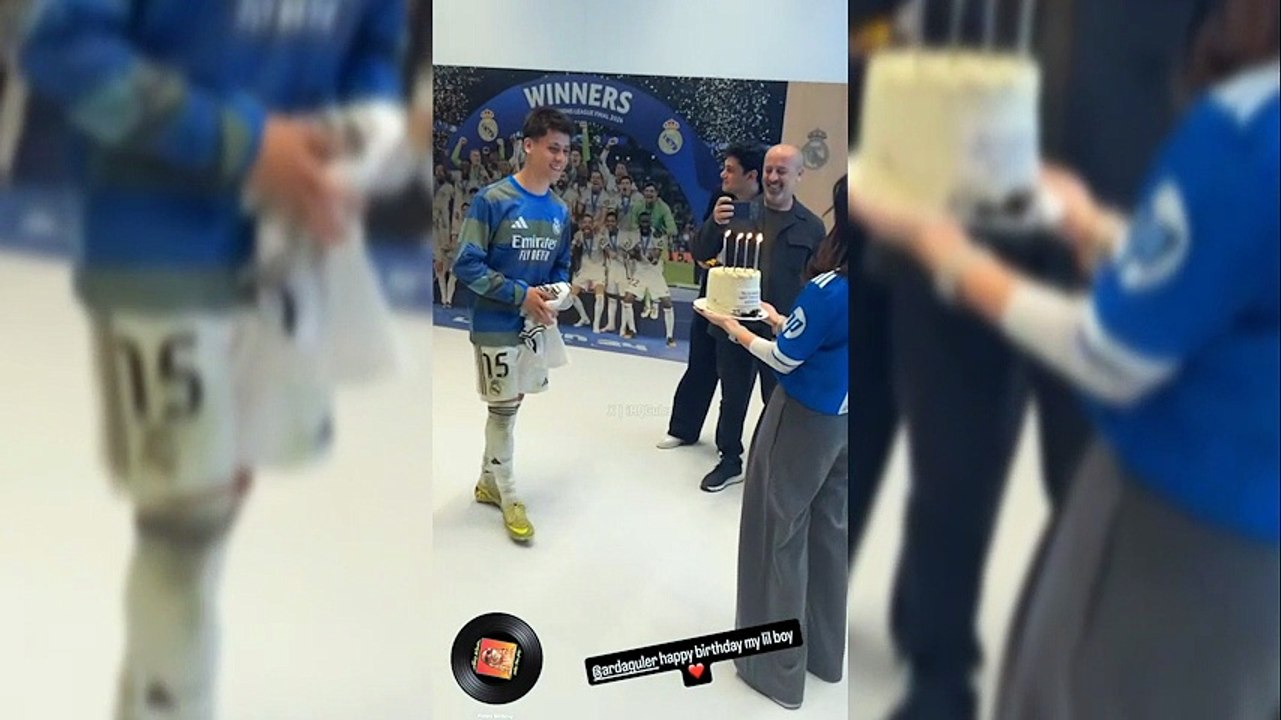 Arda Güler'e kız arkadaşından sürpriz doğum günü kutlaması!