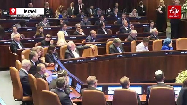 Watch | PM Narendra Modi Gets Standing Ovation In Israel's Parliament - The Knesset