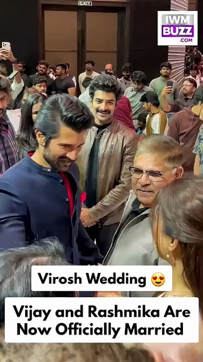 According to reports, Vijay Deverakonda and Rashmika Mandanna are officially married in a Udaipur wedding ceremony. Throwback to this beautiful moment