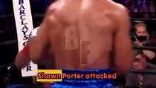 Keith Thurman's left hook NEARLY DROPS Shawn Porter in WILD FIRE FIGHT